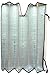 Majic Standard Accordion Sunshade Car Windshield Sun Shade Reflector, Silver