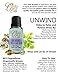 Ovvio Essential Oils Unwind Stress Relief Blend, Relaxes & Rejuvenates your Senses, Best Therapeutic Grade for Aromatherapy, Natural and Unfiltered 15 ml