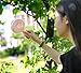 FREEWISE Personal Fan Battery Operated Small 4 Inch hand held Portable USB Rechargeable 3 to 10 Hours Play Time 3 speed (Pink)