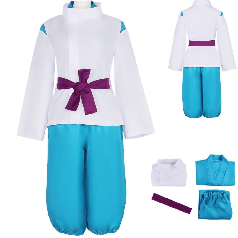 Augwindy White Haku Cosplay Clothes, Kaonashi Cosplay, Halloween Costume, Women’s Costume, Costume, Events, School Festivals, Year-end Party, Anime, Costume Set, Christmas