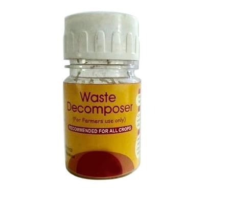 DEWBORN Organic Waste Decomposer as per The Technology Transferred by NCOF, Ghaziabad,Govt. of India.(6 Bottle Pack)