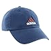 adidas Men's Ultimate Relaxed Adjustable Cotton Cap, Lake Blue/Burnt Sienna, One Size