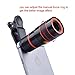 Apexel 4 in 1 Camera Lens 8x Telephoto Lens+Fisheye+Wide Angle + Macro Lens for iPhone 7 6/6s plus SE Samsung Galaxy S7/S7 Edge S6/S6 Edge and HTC Google Huawei LG Smartphone Tablets