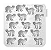 Siliconezone Polar Bear Chocolate Mold, 1, White