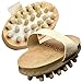 AnHua Anti Cellulite Massager Body Circulation Brush Hand-Held Wood Sauna Spa Bath New