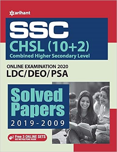 SSC CHSL Previous Year Paper Book pdf SSC CHSL Previous Year Paper Book pdf