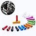 HCDjgh ღ Bike Accessories Bag ღ, 30pcs Bicycle Brake Shift Line Color Tail Cap Brake Wire End Core Cap Cable Aluminum Cover Gear Bikes Partsthumb 2