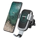 Wireless Car Charger, Steanum QI Gravity Car Mount Air Vent Phone Holder, Fast Charge for Samsung Galaxy S9/S9+/S8/S7, Standard Charge for iPhone Xs/MAX/XR, iPhone X, 8/8 Plus and Qi Enabled Devices