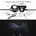 Bluetooth Headset, Wireless Neckband Headphone Sport Sweatproof Magnetic Stereo Noise Reduction Earbuds with Mic for iPhone Android Cellphone by Holida