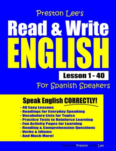 Preston Lee's Beginner English 100 Lessons For Spanish Speakers