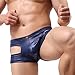 MASS21 Sexy Underwear Boxers for Men Hollow Out Pouch Trunk Shorts Sapphire Blue Size L