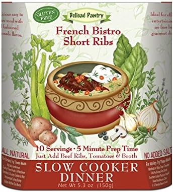 Slow Cooker Dinner French Bistro Short Ribs, Gluten-Free