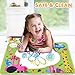 Doodle Drawing Mat - Rainbow Color Magic Water Painting Mat With 3 Magic Pen, 39