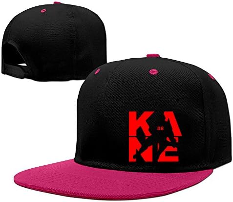 YQUE56 Unisex Ice Hockey Player Patrick 88# Kane Hip-hop Cap Hat Adjustalbe Pink One Size