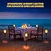 TaoTronics Solar Garden Lights, Solar Torch Light, Solar Powered LED Flame Effect Light, Outdoor Landscape Decoration Path Lighting, Dusk to Dawn Auto On/Off, IP65 Waterproof-2 Pack