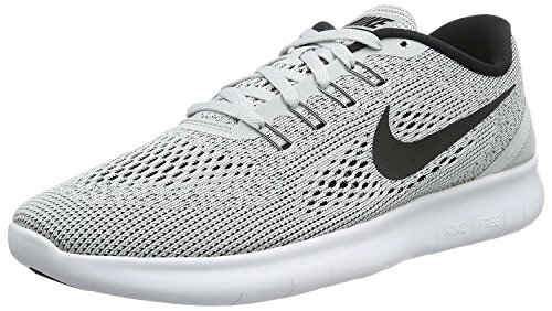 Men's Nike Free RN Running Shoe White/Pure Platinum/Black Size 14 M US