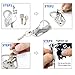 Braudel Keychain Multi-Funtional Tool,Stainless Multitool Keychain,Keychain Clip Quick Release,Wrench Screwdriver Tool,Valentine's Day Gifts For Men