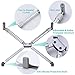 JUBOR Laptop Base Stand for MacBook Pro Computer Lap Notebook, Adjustable Laptop Riser Cooling Aluminium Ventilated Portable Foldable Ergonomic Holder for 12″ 13″ 15″ 17″ Screenthumb 4