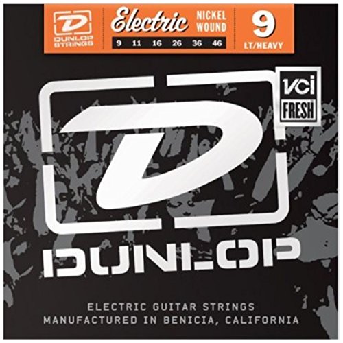 6 sets of Dunlop DEN0946 Electric Guitar Strings 9-46