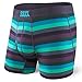 Saxx Men's Ultra Boxer Fly Nightshade Stripe L