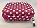 Essential Oil Carrying Case Holds 10 Bottles Perfect for Roller Bottles 5ml - 10ml Multiple Colors! (1 Pack, Pink Polka Dot)
