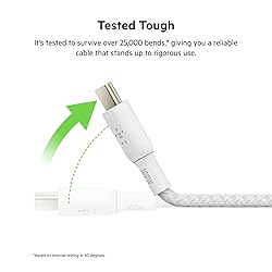 Belkin USB C to USB C Cable, 6.6ft, 100W - Type C