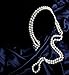 Cizoe 1920s Gatsby Accessories Set for Women Flapper Headband 20s Headpiece Necklace Gloves (set9)
