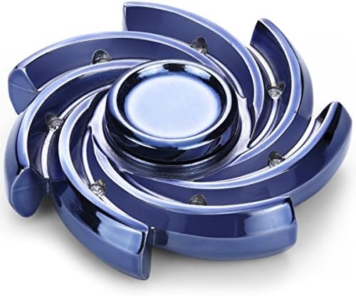 Fidget Spinner Toy Hand Spinner Fidget Toy High Speed Between 5-9 Minutes Spin Time Perfect For ADHD, Anxiety And Boredom Kids and Adults Gold Colorful Blue Purple