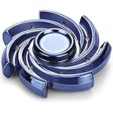 Fidget Spinner Toy Hand Spinner Fidget Toy High Speed Between 5-8 Minutes Spin Time Perfect For ADHD, Anxiety And Boredom Adult Children Style A Blue