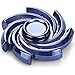 Fidget Spinner Toy Hand Spinner Fidget Toy High Speed Between 5-8 Minutes Spin Time Perfect For ADHD, Anxiety And Boredom Adult Children Style A Blue
