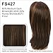 Vivica A Fox Hair Collection Silver-V New Futurua Synthetic Heat Resistant Fiber Pure Stretch Cap Wig, FS4/27, 5.8 Ounce