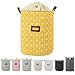 Clothes Laundry Hamper Storage Bin Large Collapsible Storage Basket Kids Canvas Laundry Basket for Home Bedroom Nursery Room (PATTERN-04)