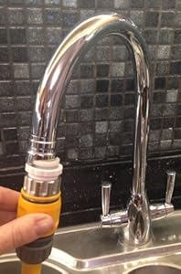 The easiest way to attach a Hosepipe / garden hose to your mixer tap