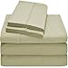 Bare Home Split King Sheet Set - 1800 Ultra-Soft Microfiber Bed Sheets - Double Brushed - Deep Pockets - Easy Fit - 5 Piece Set - Bed Sheets (Split King, Sage)