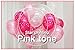 Neo Loons 30ct Assorted Fuchsia Pink Clear Around Star Balloons