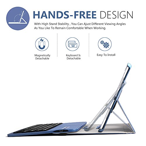 Keyboard Case iPad 9.7(6th Gen, 5th Gen) iPad Air 2&1 iPad Pro 9.7