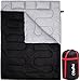 Ohuhu Double Sleeping Bag With 2 Pillows And A Carrying Bag, Waterproof Lightweight 2 Person Sleeping Adult Bag For Camping, Backpacking, Hiking