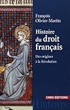 Histoire du droit français (Economie/Droit) (French Edition) by 