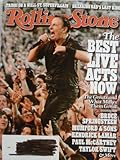 Rolling Stone August 15, 2013 Bruce Springsteen (The Best Live Acts Now)