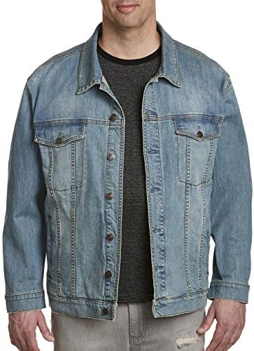 Tall Lightwash Vintage Denim Jacket 