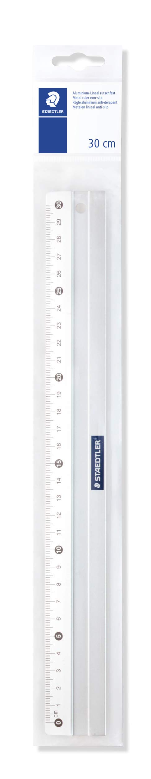 STAEDTLER 563 30 Mars Non-Slip Metal Ruler - 30 cm (Pack of 1)