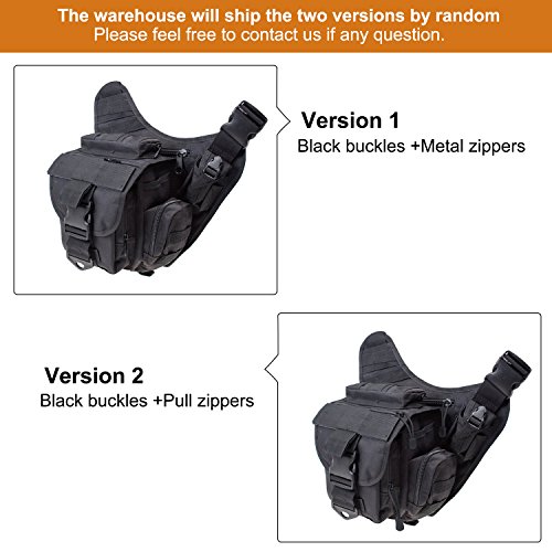 G4Free Tactical Messenger Bag EDC Sling Pack Fishing Tackle Bag One