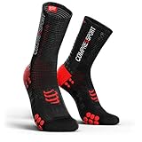 PRORACING SOCKS V3.0 (PRS V3) - BIKE (T3, Black/Red)