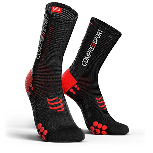 PRORACING SOCKS V3.0 (PRS V3) - BIKE (T3, Black/Red)