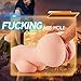 Male Masturbator Sex Doll with Tight Vagina and Anal Opening, Realistic Pussy Ass Butt and Soft Breast Adult Toy, Men Masturbation for Sexual Pleasure (with Torso)