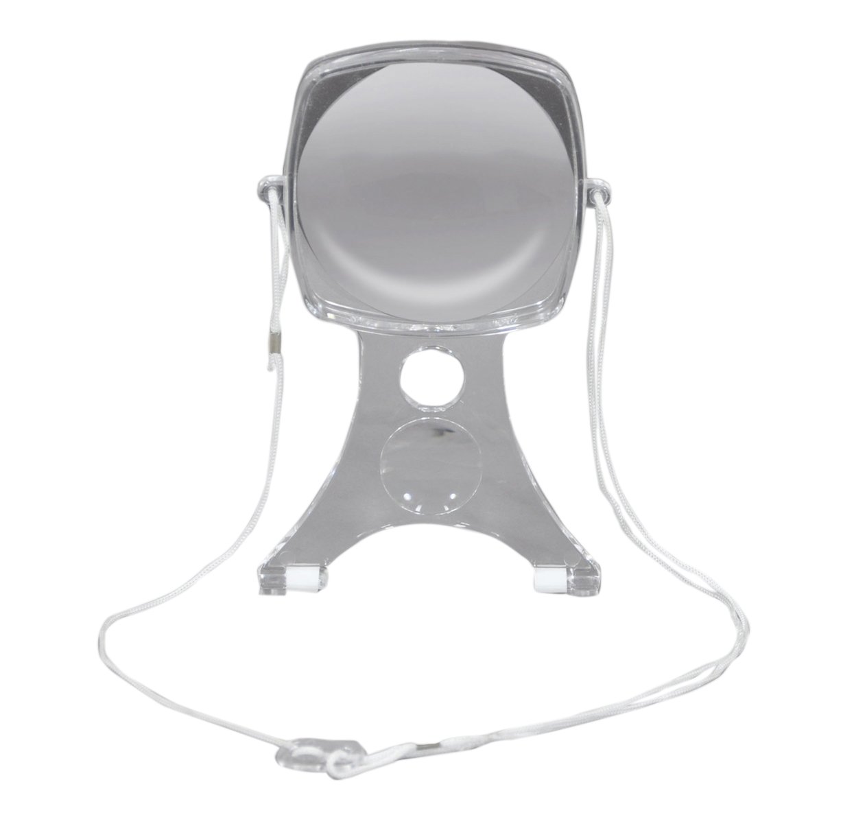 Aidapt Hands Free Large Area Adjustable Neck Worn Twin Magnifier for Reading Books, Hobbies, Sewing, Crafts, Map Reading, Jewellery with Fine Detail Magnifying Glass Aid