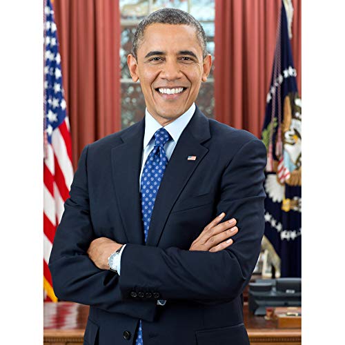 Artery8 Souza Portrait US President Barack Obama Photo Art Print Canvas Premium Wall Decor Poster Mural