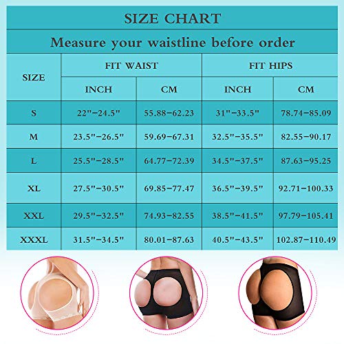 Women's Sexy Butt Lifter Panties-Seamless Enhancer Underwear Girdle Booty Lace Shapewear Body Shaper Tummy Control Boy Shorts