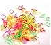 YOYOSTORE 100 Pcs Colors Cute Plastic Baby Girl Mini Hair Elastic Tie Accessories Ponytail Maker