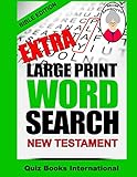 Extra Large Print Word Search Bible Edition - New Testament by Mike Edwards